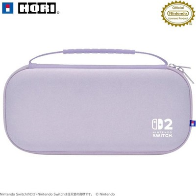 Slim Hard Pouch case Plus for Nintendo Switch 2 Pastel Purple HORI