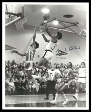 1974-75 Type 1 Press Photo Lionel Hollins signed autograph ASU beautiful image S