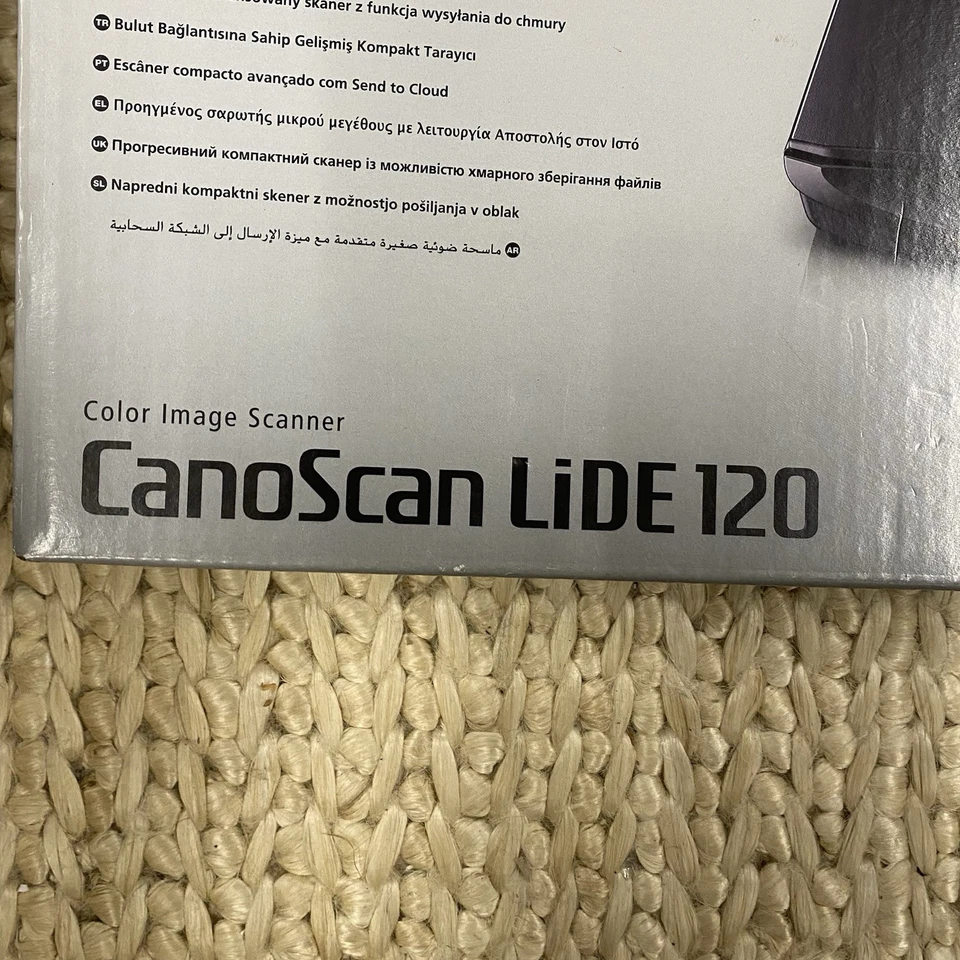 Canon CanoScan LiDE 120 A4 Colour Document Flatbed Scanner with USB Cable NEW - Image 3 of 4