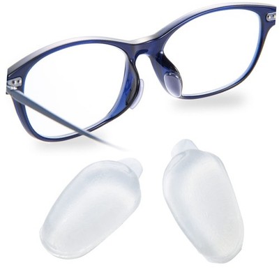 Natural+ Eyeglass Nose Pads | Adhesive Anti-Slip Nose Pads | Soft Silicone No...