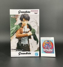 Image of Levi Figure Attack on Titan Grandista Figure BANPRESTO prize Japan Anime NEW