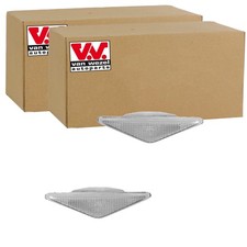 2X VAN WEZEL BLINKER WEIß SEITENBLINKER VORNE BEIDSEITIG PASSEND FÜR FORD
