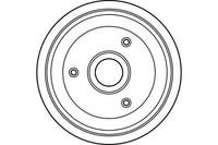 2Er-Set 2Er Set Bremstrommel TRW DB4129 CitroËN 4247 33 Peugeot 4247 33