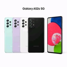 NUOVO Samsung Galaxy A52s SM-A528B 6GB+128GB Smartphone Dual SIM Sbloccato Nero