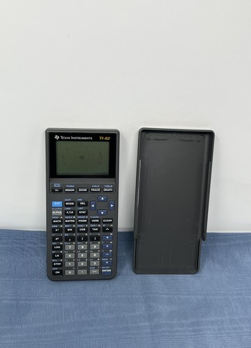 Texas Instruments TI-82 Black Graphing Calculator With Cover Working Tested - Picture 11 of 15