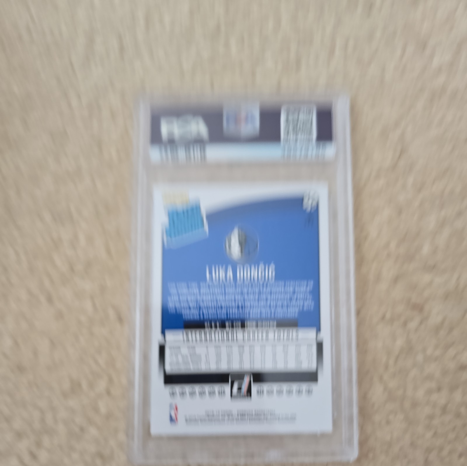 2018 Panini Donruss Luka Doncic Rated Rookie PSA 10 #177 view 2