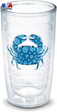 Tumbler, 16-Ounce, "Blue Crab" -
