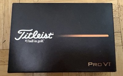 Titleist Pro V1 Golf Balls - 6 Pack Box Brand New Unopened Factory Sealed