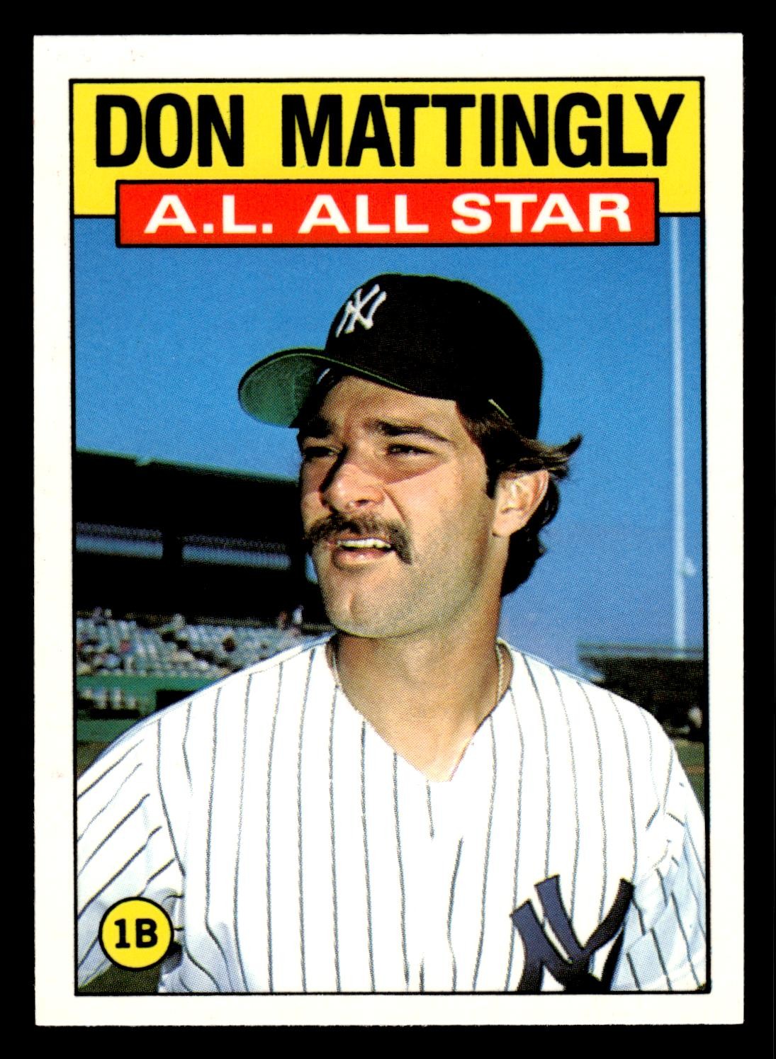 1986 Topps Tiffany Limited Ed. #712 Don Mattingly *Fresh from Box!*