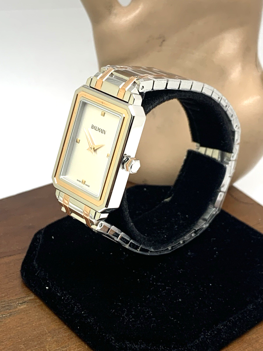 かむい balmain Balmain Women's Watch B43883326 Swiss Quartz Rose Gold Silver