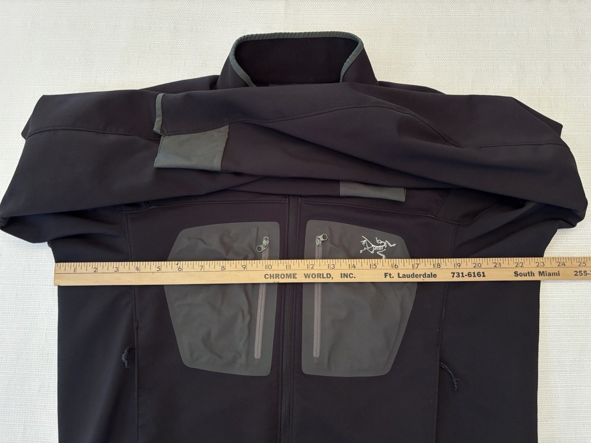 Arc'teryx Epsilon AR Men's Large Black Soft-shell Jacket Gorpcore