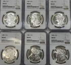 1881 S $1 MORGAN DOLLAR  NGC MS 63