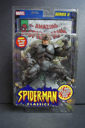 Spider-Man CLASSICS SERIES II Rhino DAREDEVIL Spider-man BATTLE RAVAGED 4 Figs - Picture 8 of 9
