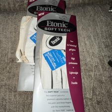 Etonic Soft Tech Golf Glove Ladies Large Left Air Tech 1000 New in Package Lot