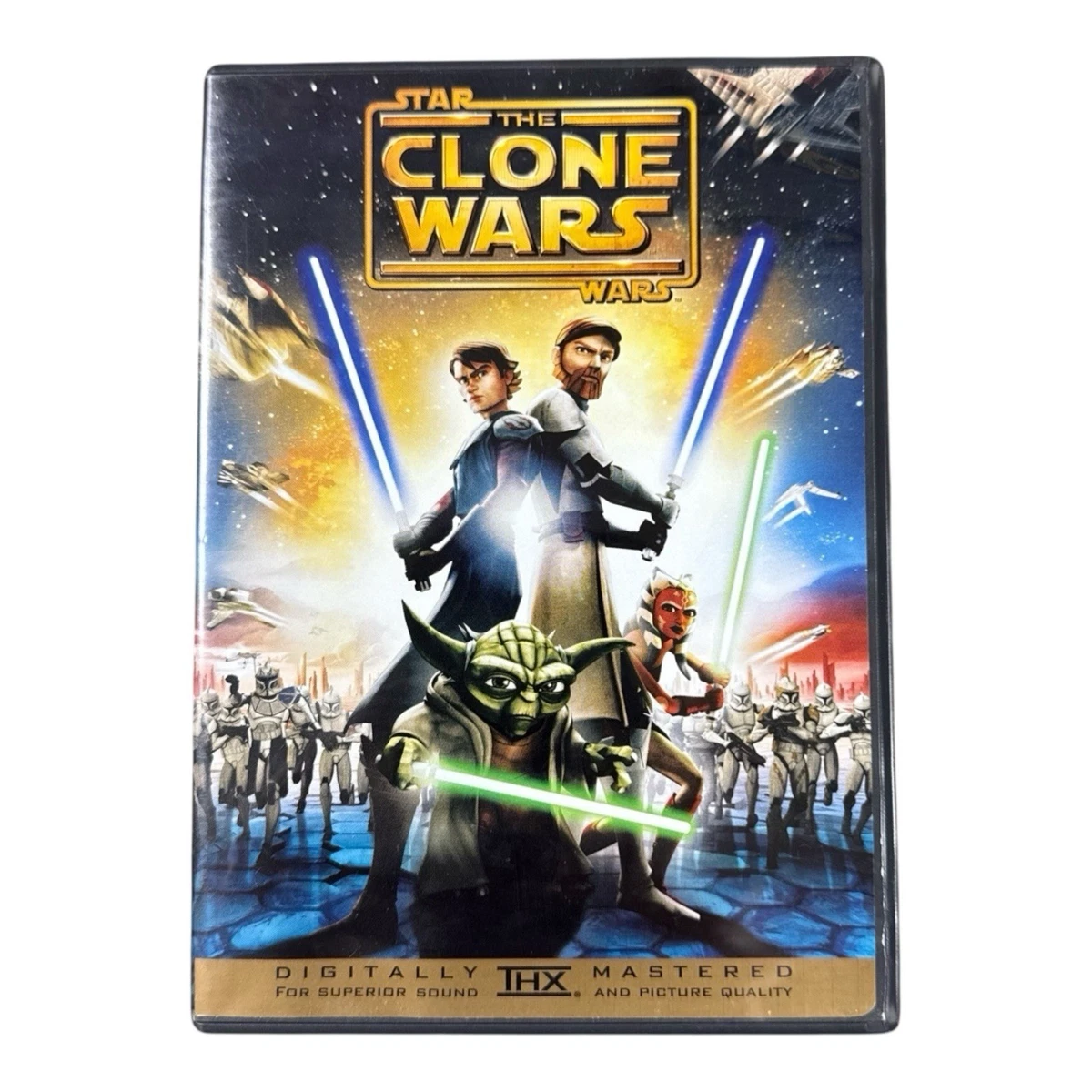 Star Wars: The Clone Wars (2008 film) DVDs & Blu-ray Discs for