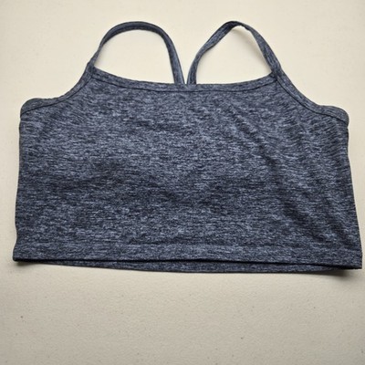 OFFLINE By Aerie Women Sports Bra XL Blue Geometric Recharge Wireless Jersey