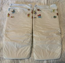 Vintage Pampers Size 5 Baby Dry 2 Count Diapers 1996