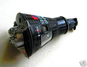 Die Cast Mercury Space Capsule, Friendship 7 John Glenn Earth Orbit Space craft.