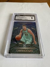 2024-25 Panini Obsidian Tidjane Salaun RC Deep Sea Mojo Numbered 4/5 CGC 8 NM