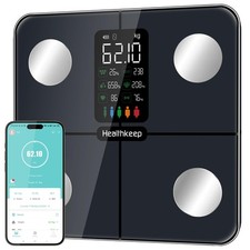 Smart Scale for Body Weight   Large Backlit Display Ultra  Precise Bathroom We...