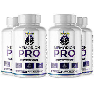 Memorion  Pro- Nerve Health Support- 4 Bottles- 240 Capsules