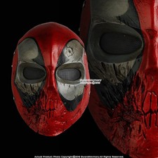 Halloween Resin Hero D Mask Adult Costume Party Props Realistic Comic Cosplay