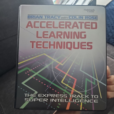 Accelerated Learning Techniques, Brian Tracy Colin Rose, Workbook Cassette Tapes