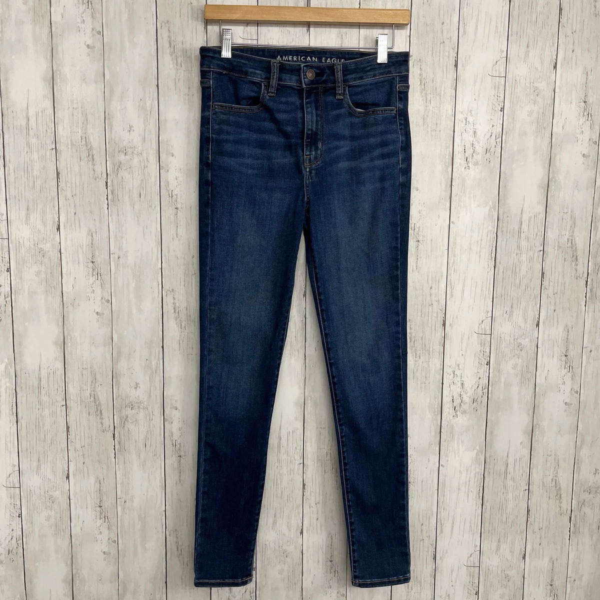 American Eagle JEGGING - Jeans Skinny - dark ink/denim délavé