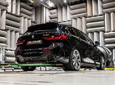Remus Duplex Anlage BMW 1er F40 M135i 2x102mm Carbon schräg