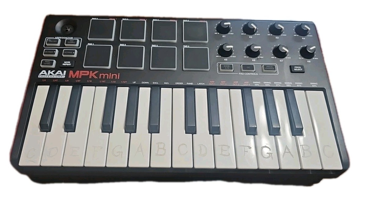 inMusic Brands Akai Professional MPK mi… Akai Professional MPK Mini Midi Keyboard Music Production 25-Key