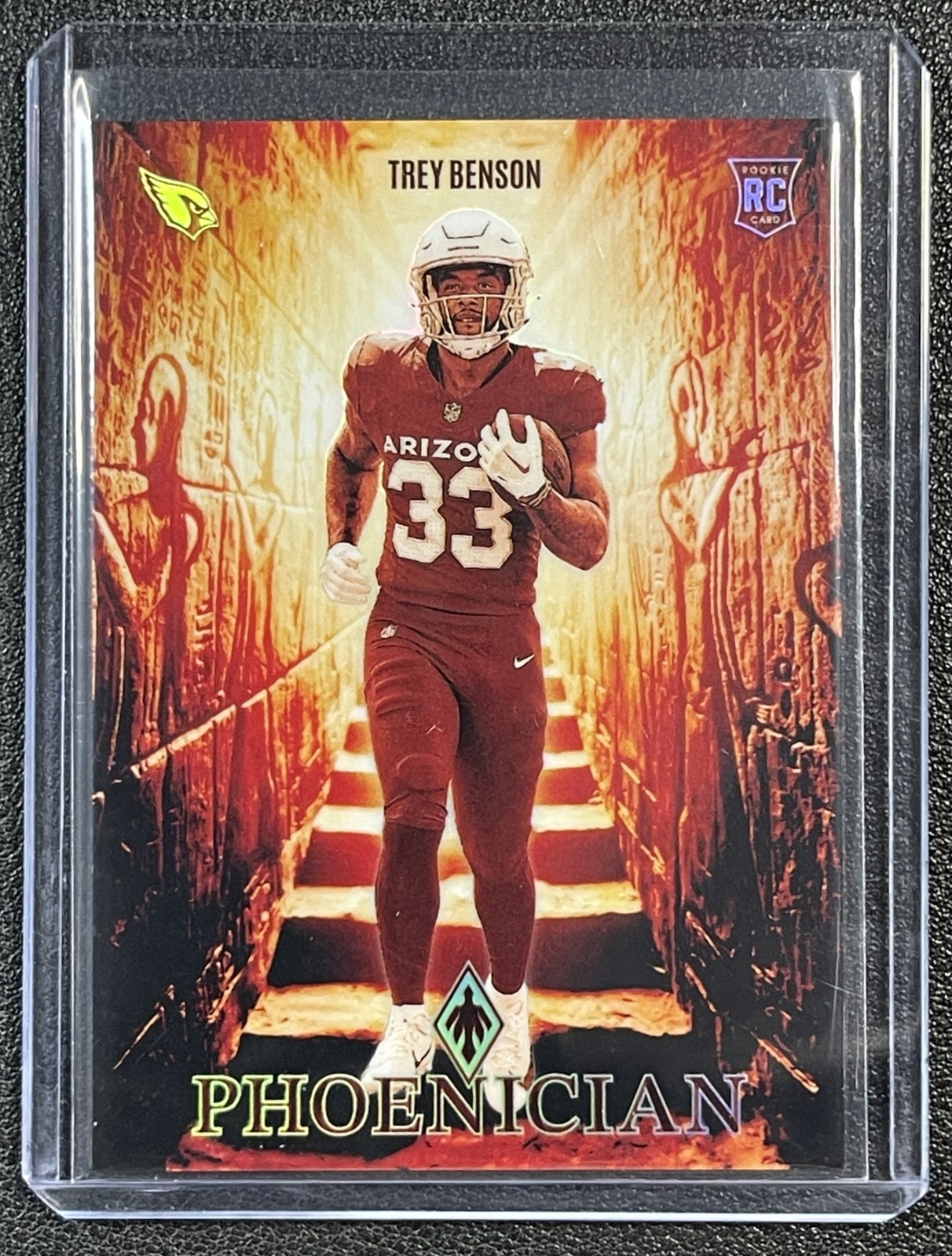 TREY BENSON 2024 PANINI PHOENIX #PHO-TBN PHOENICIAN ROOKIE RC CARDINALS SSP