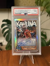 2022 Bowman Chrome U Jaxon Smith-Njigba Big Kahuna Autograph #/150 Psa 9 SSP