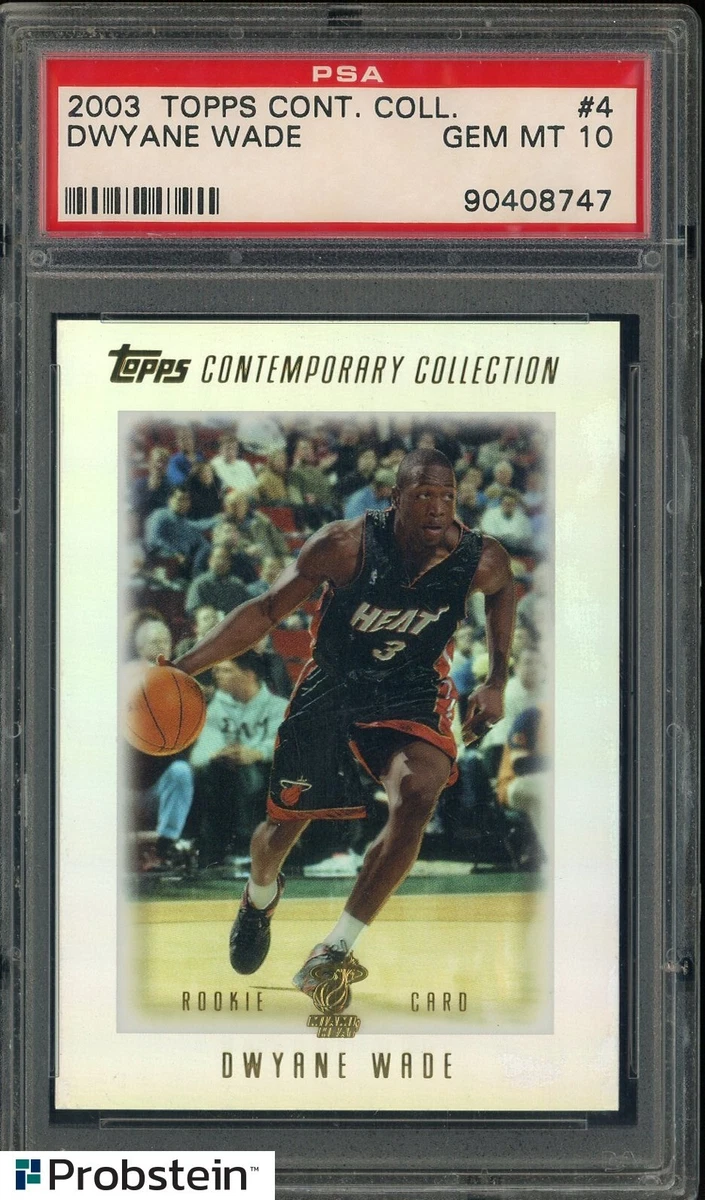 Topps Dwyane Wade Basketball Rookie Sports Trading Cards