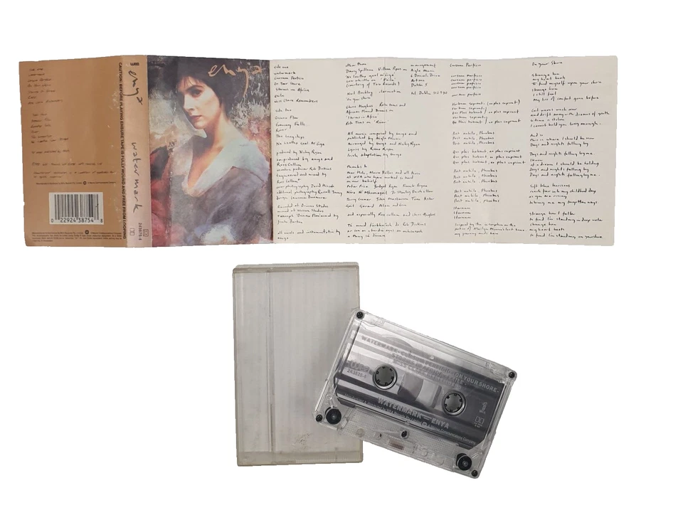 Enya - Watermark Cassette Tape, 1988, Electronic, Pop, New Age, Celtic, Vocal - Image 4 of 4