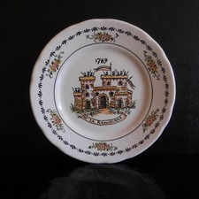 Plate Faience Art Nouveau 1789 Ironstone Tableware Underglaze N3440