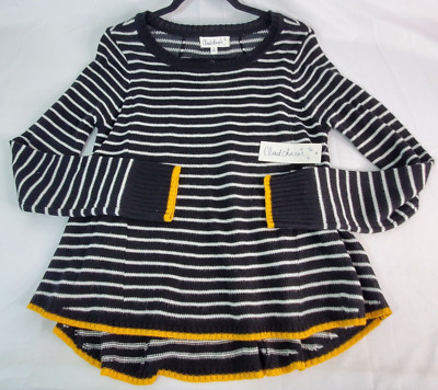 Cloud Chaser Women's Size XL Long Sleeve Lightweight Striped Knit Sweater NWT