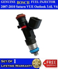 Single OEM Bosch Fuel Injector For 2007-2010 Saturn VUE Outlook 3.6L V6
