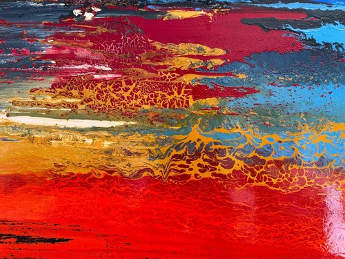 Cuadro Original 130X89 . GRAN FORMATO. Técnica mixta sobre lienzo. ESPECIAL . - Imagen 2 de 14