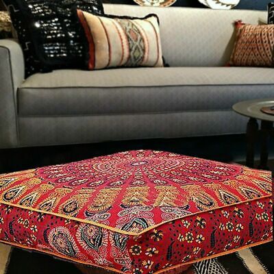Indian Mandala Boho Pillow Case Sofa Waist Throw Cushion Cover Room Home Decor