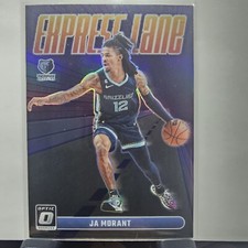 2023-24 Donruss Optic Express Lane Ja Morant Holo Prizm #17 Memphis Grizzlies