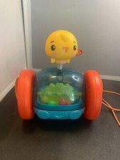 Fisher-Price Pull Along Elephant Rattle Flappy Ears Infant Toy