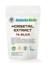 HORSETAIL EXTRACT POWDER 7% SILICA Equisetum Arvense  HAIR GROWTH - SKIN - BONES