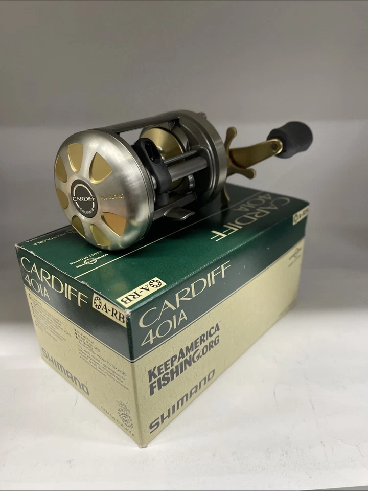 SHIMANO CARDIFF 401A 5.2 :1  maniglia sinistra - Immagine 3 di 4