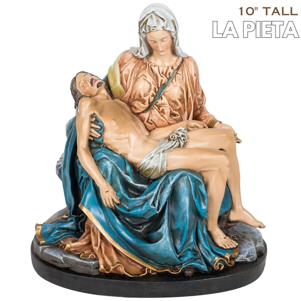 La Pieta by Michelangelo Statue Replica Maria and Jesus Sculpture