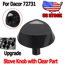 For Dacor 72731 Stove Knob Replacement Gas Cooktop Control Knob w/Clear Part US