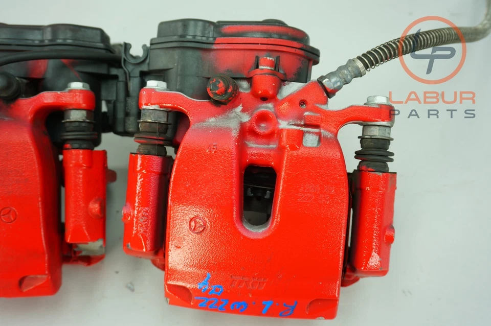 Juego de pinzas de freno traseras izquierda y derecha mercedes clase s w222 14-20 z6370 Foto 3 de 4