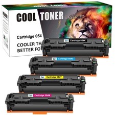 4 Pack 054 Toner Cartridge for Canon MF641cw MF642cdw MF644cdw LBP-622cdw