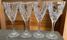 4 Wine Glass Cortina by Bohemia Crystal-Crystalex 7 5/8"