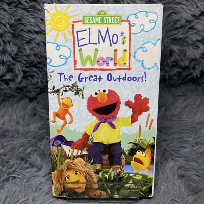 Sesame Street - Elmo's World: The Great Outdoors VHS 2003 Sony