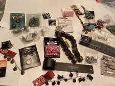 Large Lot Jewelry Making Supplies Beads Bracelet bender tool Charms